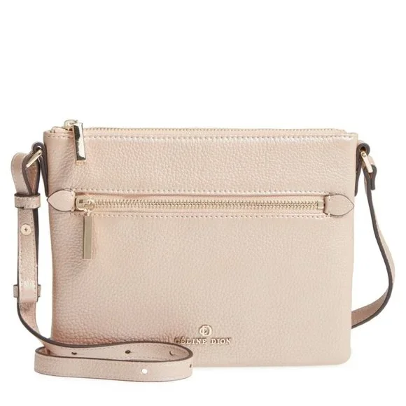 Celine dion adagio leather crossbody bag shop